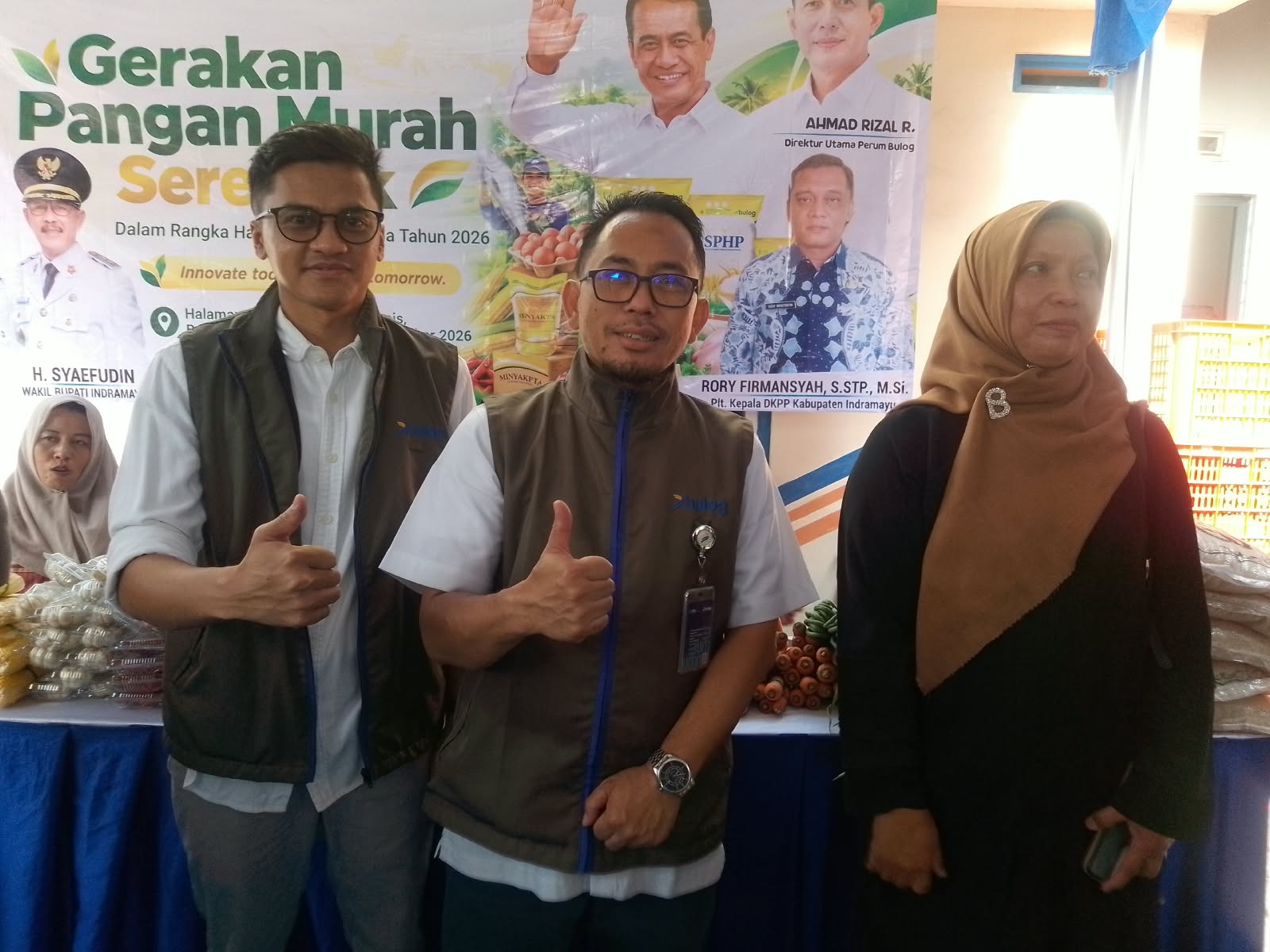 Bulog Indramayu Gelar Gerakan Pangan Murah, Tekan Beban Belanja Masyarakat